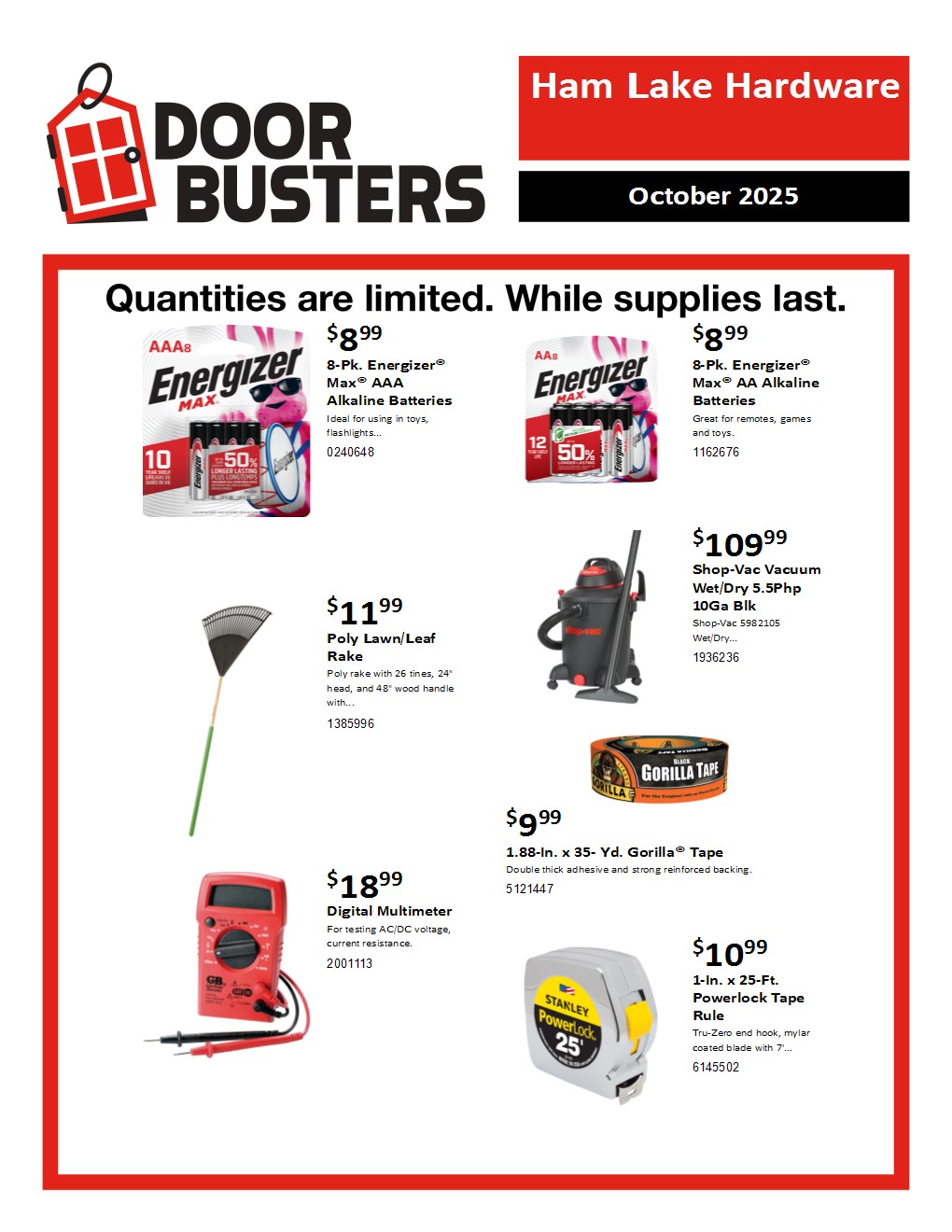 Doorbuster Oct 2025 1