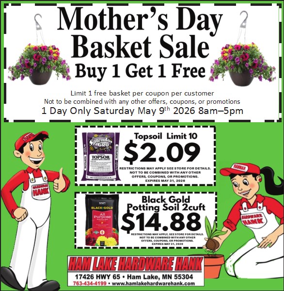 Mothers Day Coupon 2026 Topsoil, Potsoil 1