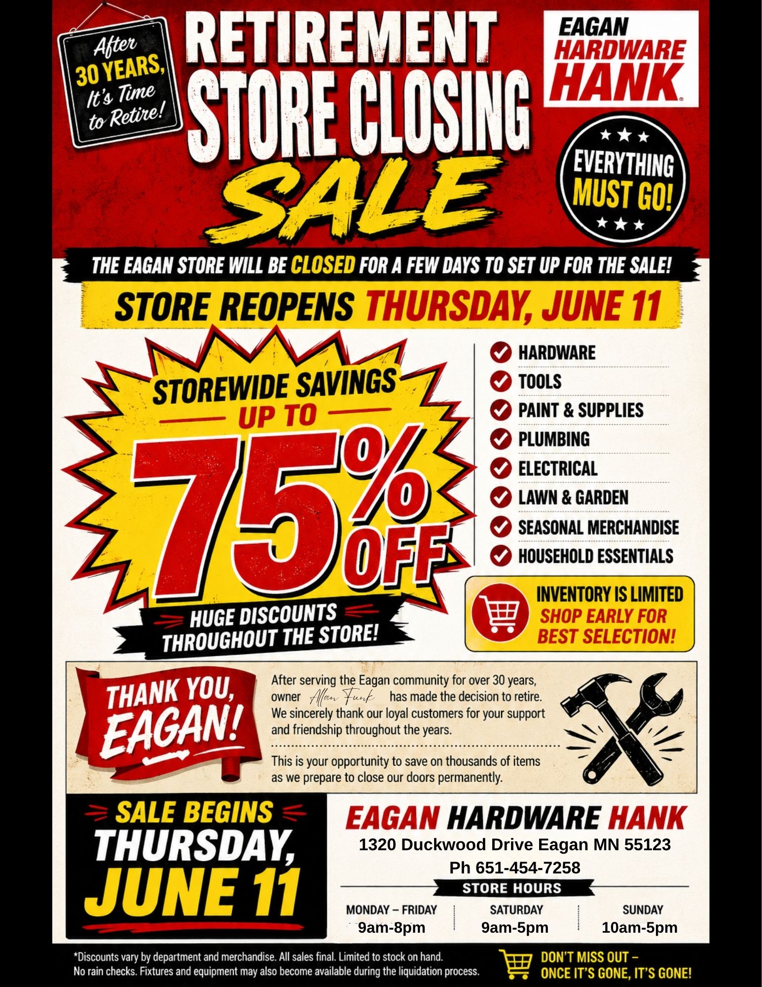 Door Flyer